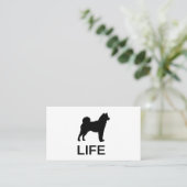 Carte De Visite vie inu shiba (Debout devant)