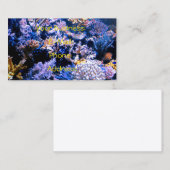 Carte De Visite Vie marine de corail (Devant / Derrière)