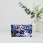 Carte De Visite Vie marine de corail (Debout devant)