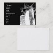 Carte De Visite Vie urbaine | (Devant / Derrière)