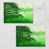 Carte De Visite Vie verte (Devant / Derrière)