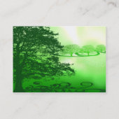 Carte De Visite Vie verte (Dos)