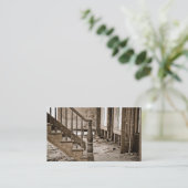 Carte De Visite Vieille Chambre transformant la restauration (Debout devant)