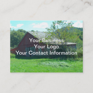 Carte De Visite Vieille grange patinée