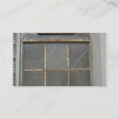 Carte De Visite Vieille Maison Et Fenêtre (Dos)