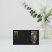 CARTE DE VISITE VIEILLE MÈRE SATIVA (Debout devant)