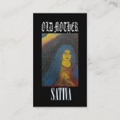 CARTE DE VISITE VIEILLE MÈRE SATIVA (Dos)