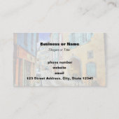 Carte De Visite Vieille Rue pavée (Dos)