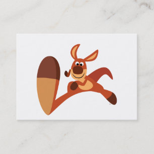Carte De Visite "Viens ! !" Caricature Kangaroo ACEO/Carte de visi