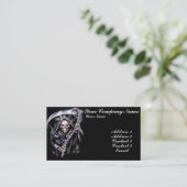 Carte De Visite Vient ici sinistre (Debout devant)