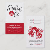 Carte de visite vierge (Devant / Derrière)