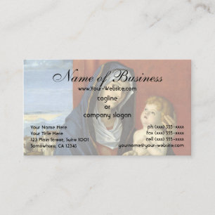 Carte De Visite Vierge à l'enfant par Giovanni Bellini