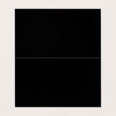 Carte De Visite Vierge Créez votre propre personnalisation (Extérieur déplié)