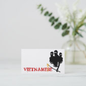 Carte De Visite vietnamien : nouilles de ninja (Debout devant)