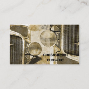 Carte De Visite Vieux camion affligé de ferme de pays rustique