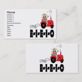 Carte De Visite vieux caricature macdonald eieio (Devant / Derrière)