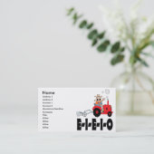 Carte De Visite vieux caricature macdonald eieio (Debout devant)