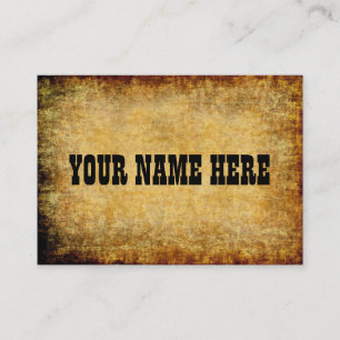 Carte De Visite Vieux ~ de parchemin