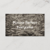 Carte De Visite Vieux mur de briques (Dos)