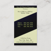 Carte De Visite Vignerie (Dos)