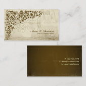 Carte De Visite Vignes de Vieux Monde (Devant / Derrière)