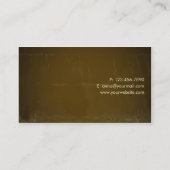 Carte De Visite Vignes de Vieux Monde (Dos)