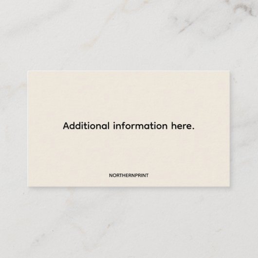 Carte De Visite Vignette de sommelier de plomb modifiable (Dos)