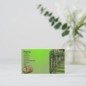 Carte De Visite Vignoble (Debout devant)
