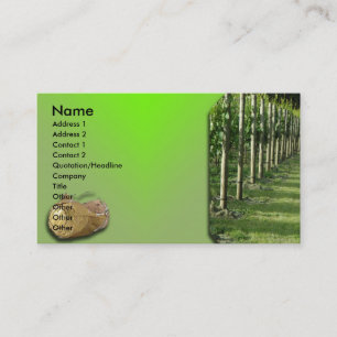 Carte De Visite Vignoble