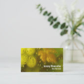 Carte De Visite Vignoble de vin blanc (Debout devant)