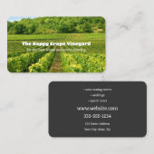 Carte De Visite Vignoble itinérant (Devant / Derrière)