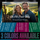 Carte De Visite Vignoble photo moderne