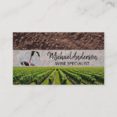 Carte De Visite Vignoble | Sol (Devant)