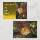 CARTE DE VISITE VIGNOBLE VIGNOBLE VIGNOBLE, MONOGRAMME DE LA FÊTE  (Devant / Derrière)