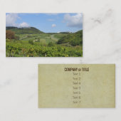 Carte De Visite Vignobles En Grinçage Vienne Autriche (Devant / Derrière)