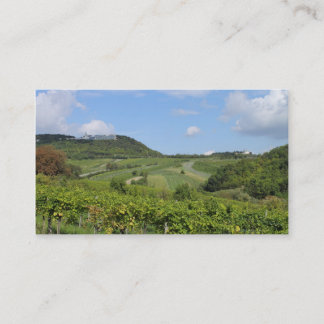 Carte De Visite Vignobles En Grinçage Vienne Autriche
