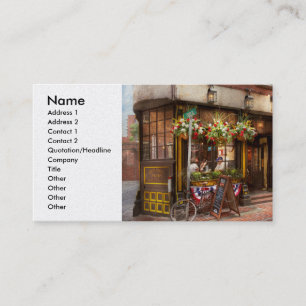 Carte De Visite Ville - Boston MA - La Taverne Green Dragon