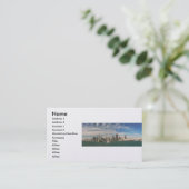 Carte De Visite Ville - Chicago Skyline & The Navy Pier (Debout devant)