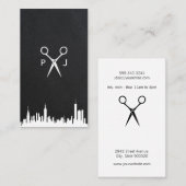 Carte De Visite Ville | Coiffeuse | Barre (Devant / Derrière)