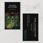 Carte De Visite Ville Cool moderne et professionnelle (Devant / Derrière)