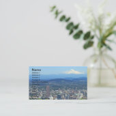 Carte De Visite Ville de Portland, Orégon et Mountain View (Debout devant)