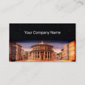 Carte De Visite VILLE IDÉALE, Architecture Renaissance, Livre Noir (Dos)