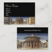 Carte De Visite VILLE IDÉALE, noir (Devant / Derrière)