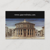 Carte De Visite VILLE IDÉALE, noir (Dos)