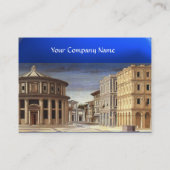 Carte De Visite VILLE IDÉALE, saphir bleu vif (Dos)