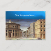 Carte De Visite VILLE IDÉALE, saphir bleu vif (Dos)