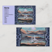 Carte De Visite Ville lumière future (Devant / Derrière)