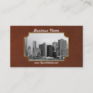 Carte De Visite Ville - NY - le district financier - NB