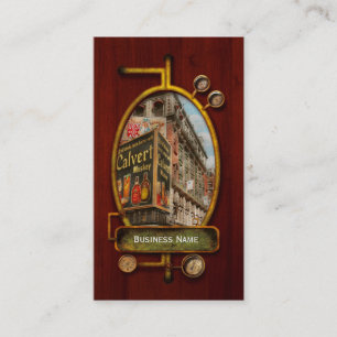 Carte De Visite Ville - NY - Tastee's et Macy's 1942