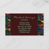 Carte De Visite Ville - UNISEX (CHANGER DE COULEUR) (Dos)